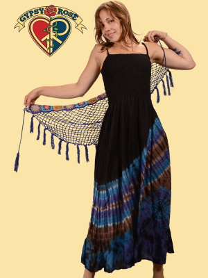 TYE DYE SUNSET SKIRT / DRESS