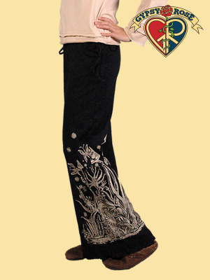 COTTON MUSHROOM PANTS