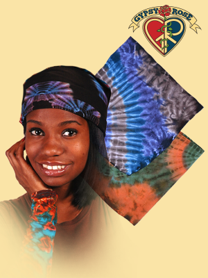 AURORA TYE DYE BANDANA
