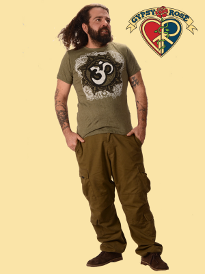 Om Of Kindness Cotton Printed T-Shirt