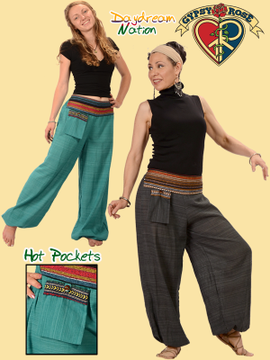 Daydream Nation Cotton Harem Pants