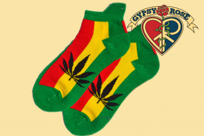 Natural Mystic Rasta Ankle Socks