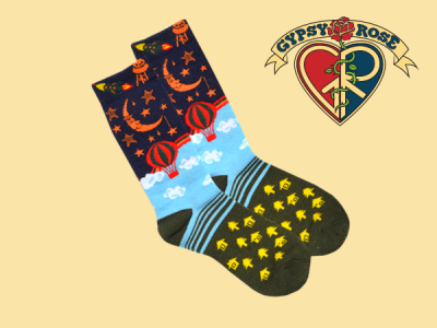 Let The Good Times Roll Fun & Funky Tall Socks