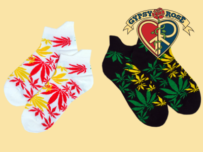 Rasta Haze Ankle Socks