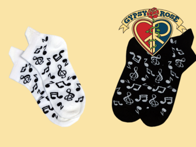 Dance To The Music Ankle Socks