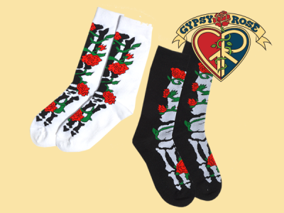 Ramblin' Rose Tall Socks