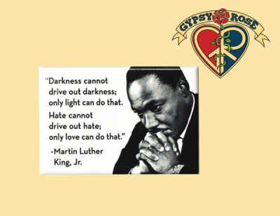 Martin Luther King Hate Cannot Drive Out Hate Magnet