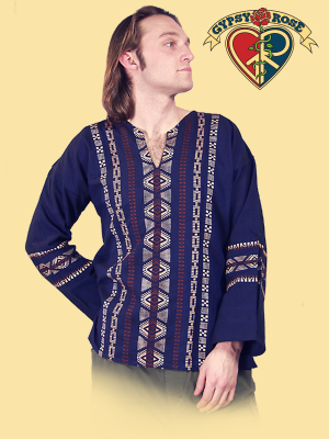 LONG SLEEVE GUATEMALAN HIPPIE TOP