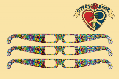 GROOVY PEACE & LOVE PSYCHEDELIC SHADES