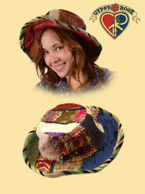 Woodshed Rockstar Patchwork Hemp and Cotton Hat