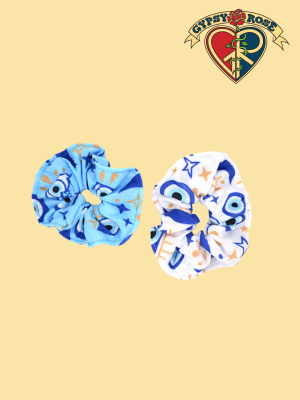 Evil Eye Scrunchie