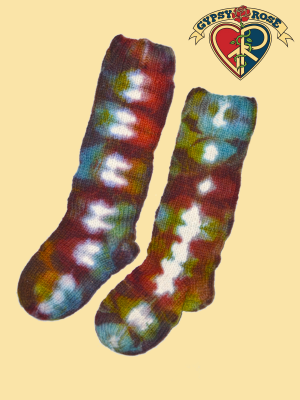 Dream Maker Tye Dye Wool Socks