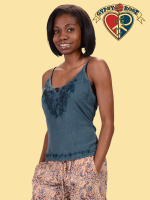 Proud Mary Rayon String Top