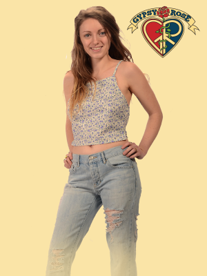Tour Daze Cotton Calico Tie Back Halter Top
