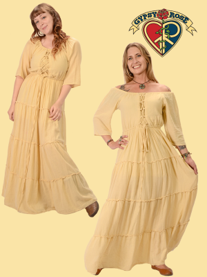 Earth Goddess Cotton Dress