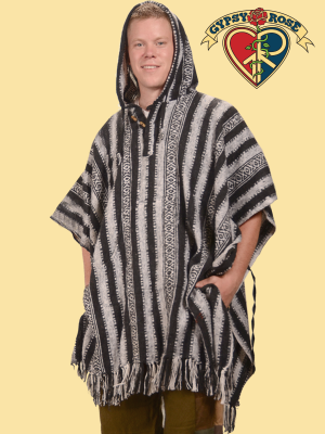 Mexicali Brushed Gheri Poncho