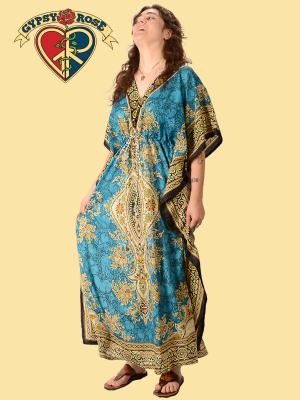 Cotton Rayon Long Dress