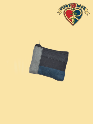 Patch Denim Coin Purse