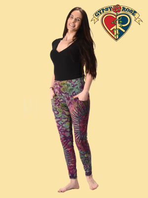 High Waist Spandex Blend Active Pants