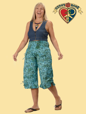 Denim Halter Vest Top