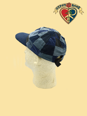 Patchwork Corduroy Baseball Hat