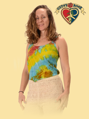 Acidwash Tye Dye Tank Top