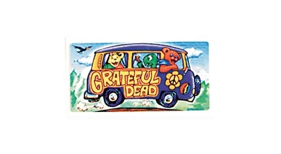 GRATEFUL DEAD TOUR BUS STICKER