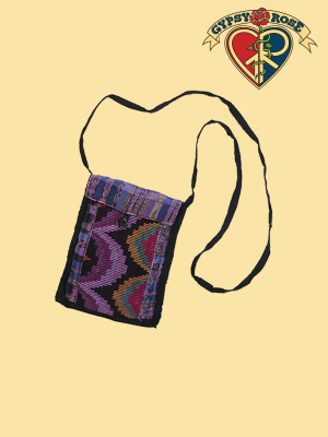 NATURAL DYE FINE GUIPIL CORTE PASSPORT POUCH