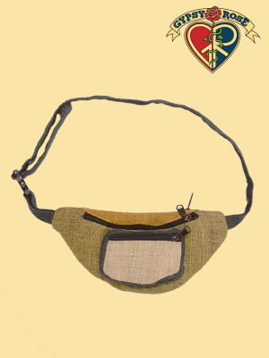 MOJO RISIN VEGETABLE DYED HEMP HIPRIDER BAG