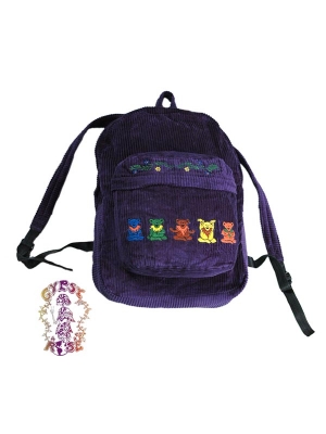 GRATEFUL DEAD ZEN DANCING BEAR BACKPACK