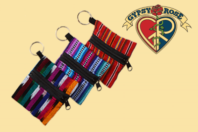 JASPE HELPER SINGLE-ZIP KEYCHAIN STASH POUCH