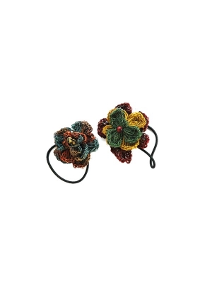 WILD CHILD HEMP WILDFLOWER HAIR TIES