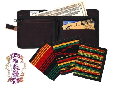 WORKING MAN'S RASTA BI-FOLD WALLET