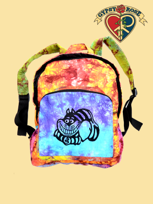 Cheshire Cat Tye Dye Backpack