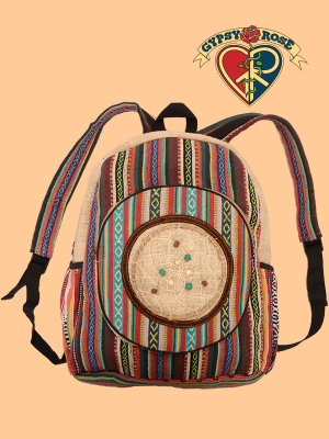 Dreamcatcher Hemp and Cotton Backpack