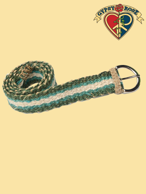 Earth First Asst Earthtone Colors Hemp Belt