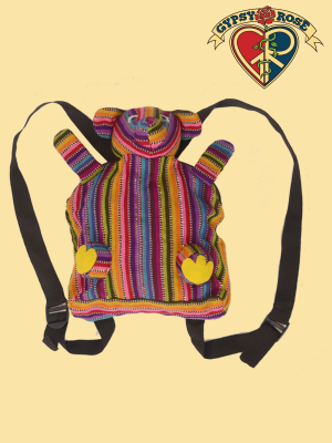 Whazzup Deady Bear Small Backpack