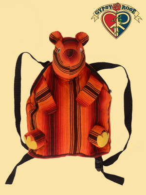 Hey You Deady Bear Large Backpack
