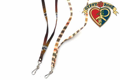 Backstage Breeze Hand Loomed Jaspe Lanyard