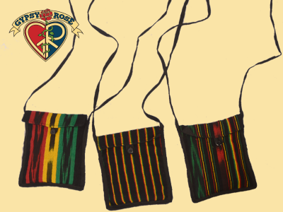 Hand Woven Rasta Traveler Passport Pouch