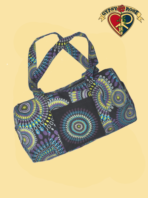 Cosmic Debris Mandala Print Day Tripper Bag