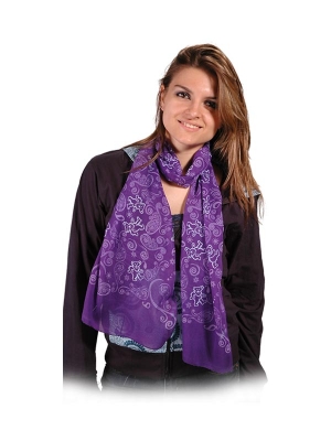 GRATEFUL DEAD DANCING BEAR PAISLEY LONG SCARF