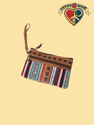 El Paso Leather and Gheri Clutch Pouch