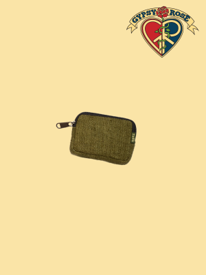 Up In Smoke Veg Dye Hemp Coin Purse
