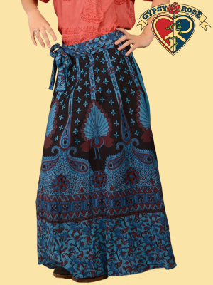 Peacock Long Skirt