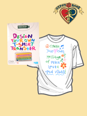 design your own t shirt transfer gypsy rose