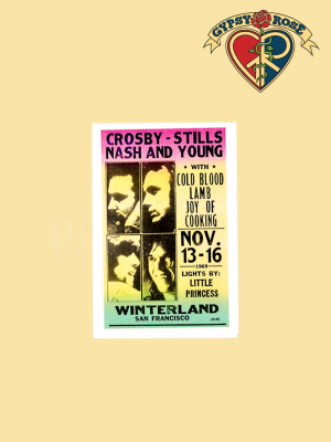 Csny Winterland Magnet