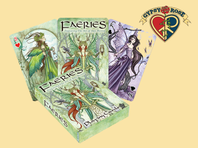 Fairies Playing Cards