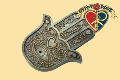 Hamsa Hand Flat Burner