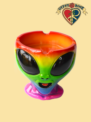 Alien Head  Ashtray